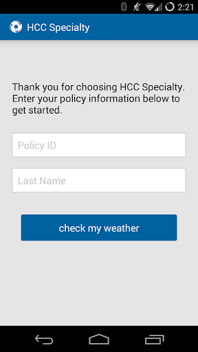 HCC Specialty