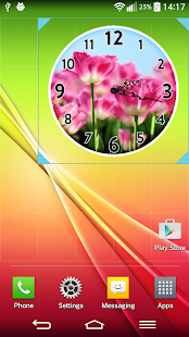 How to download Pink Tulips Analog Clock 1.0 unlimited apk for pc