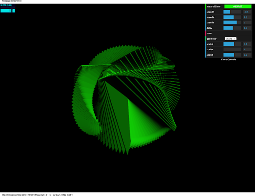 Needlessly 3D Chrome Dinosaur Game (JavaScript/Three.js