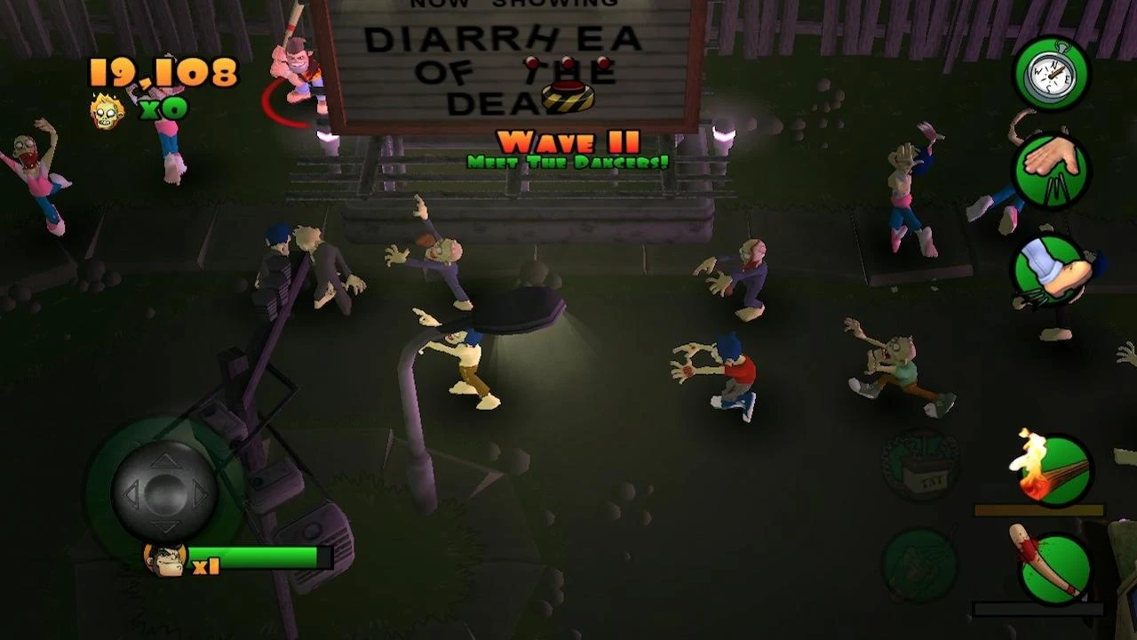 Burn Zombie Burn - screenshot