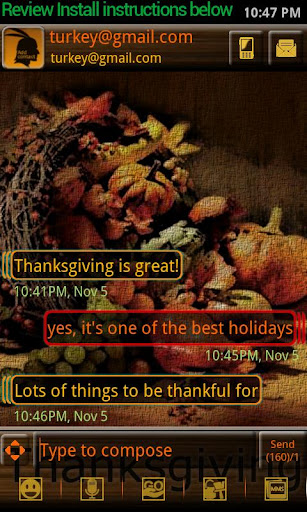 Thanksgiving Pilgrim Theme