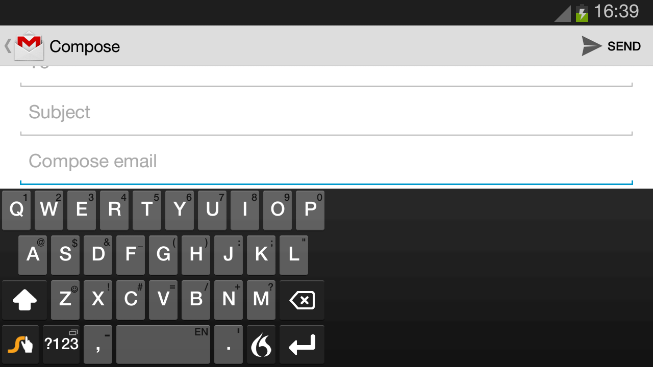 Swype Keyboard - screenshot