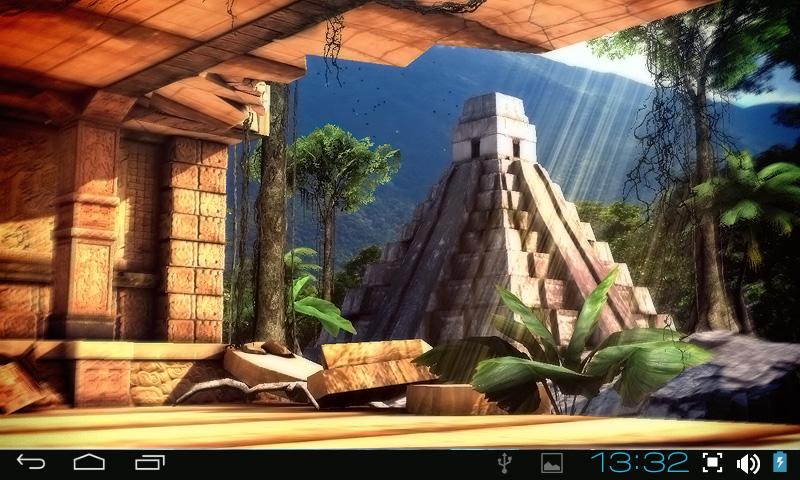 Mayan Mystery 3D Pro lwp - screenshot
