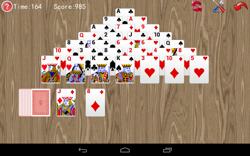 【免費紙牌App】Pyramid Solitaire-APP點子