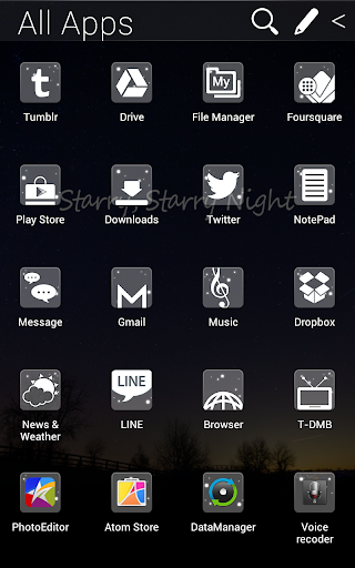 免費下載個人化APP|별이 빛나는 밤에 아톰 테마 app開箱文|APP開箱王