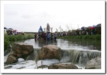 Imagen de archivo del encuentro en el río Tirteafuera.