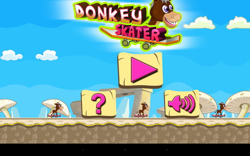 Donkey Skater - level based