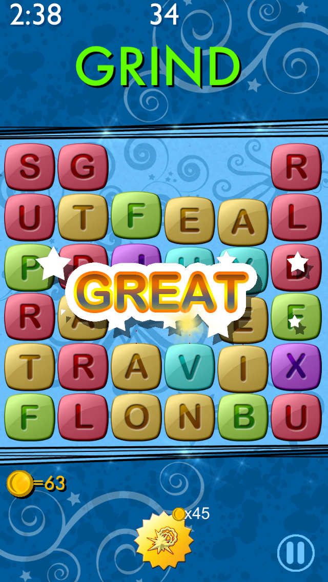 BCG: Squibble - the word game Screen 3