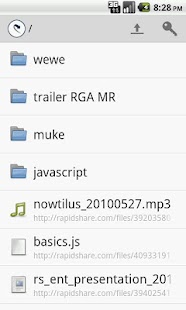 Free Download RapidShare Filemanager APK for Android