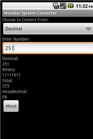 Any Number System Converter