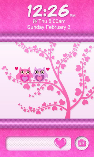 免費下載個人化APP|Cute Love Owls Theme Go Locker app開箱文|APP開箱王