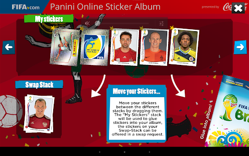 Panini Online Sticker Album - screenshot thumbnail