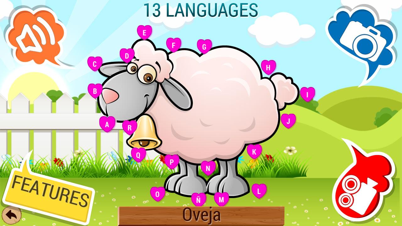 Android application Alphabets game - Numbers game screenshort