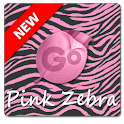 Pink Zebra GO Keyboard Theme