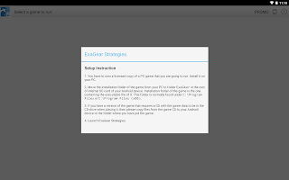 Captura de pantalla de ExaGear Strategies - PC games for Android APK #1