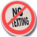NO TXTING IN CHURCH logo
