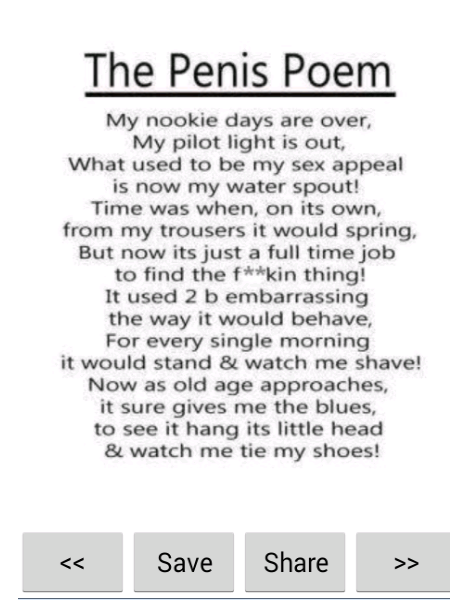Funny Short Sex Poems 90