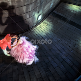 The Shadow of Love by Kenny Khoo - Wedding Bride & Groom