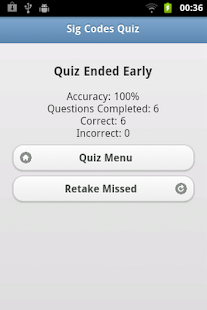 Sig Codes Quiz & Card Screenshots 5
