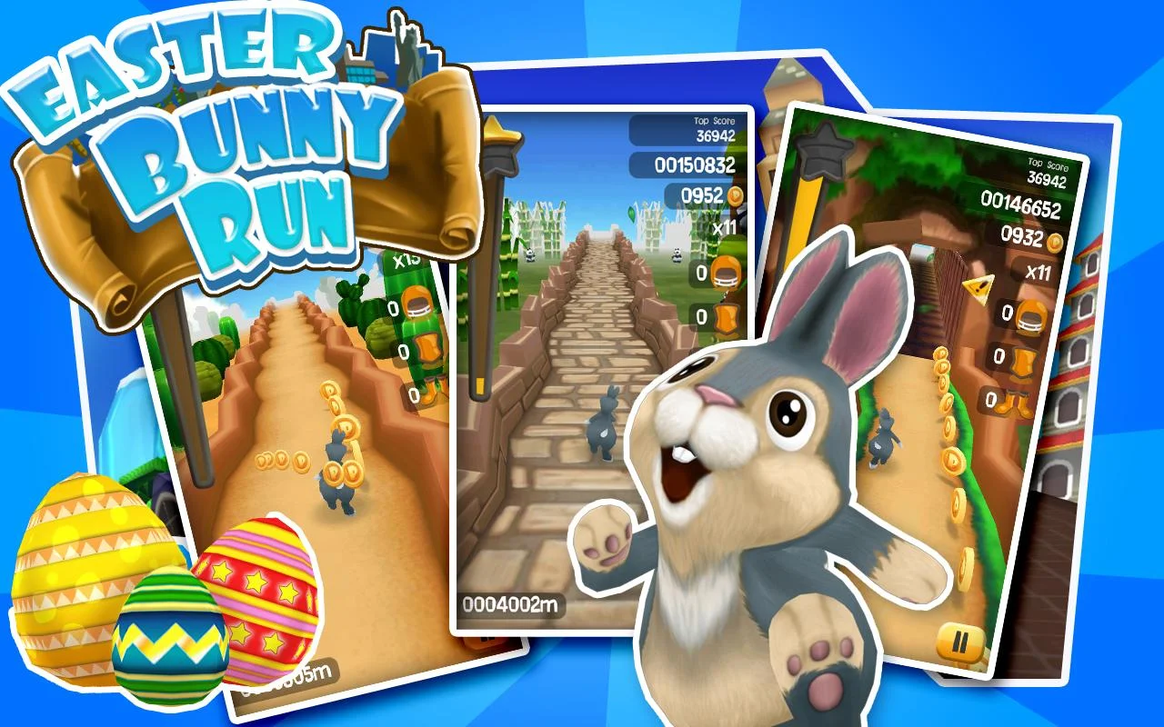 Easter Bunny Run - screenshot