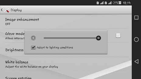 XZ White On Black Theme poster 10