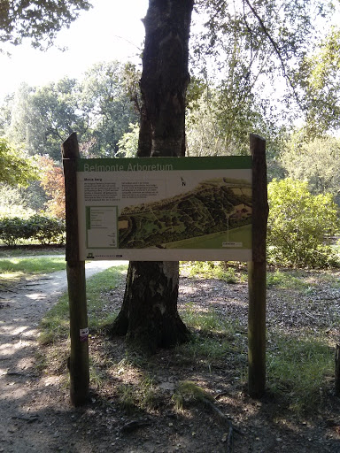 Belmonte Arboretum South East Info Sign 