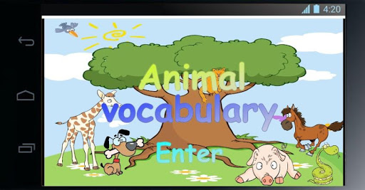 Animal Vocabulary for Kids