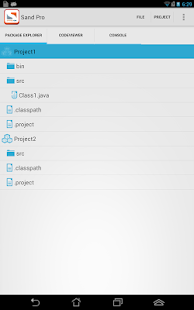 Sand IDE Pro for Java - screenshot thumbnail