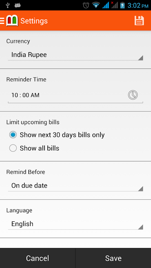 Bills Reminder Android Apps on Google Play