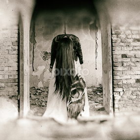 The eye is watching! by Paul Padurariu - Black & White Portraits & People