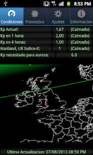 Alerta de Aurora Screen 2