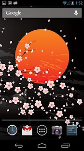 How to install Moon&Sakura Live Wallpaper 1.0 mod apk for pc