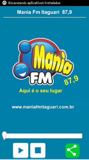 Mania Fm Itaguari 87 9