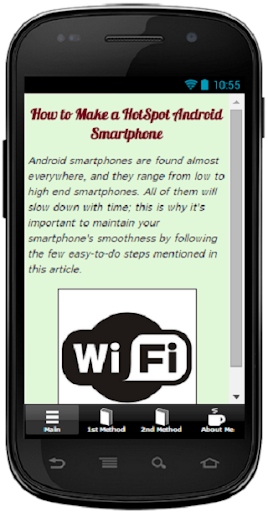 Create Wifi Hotspot