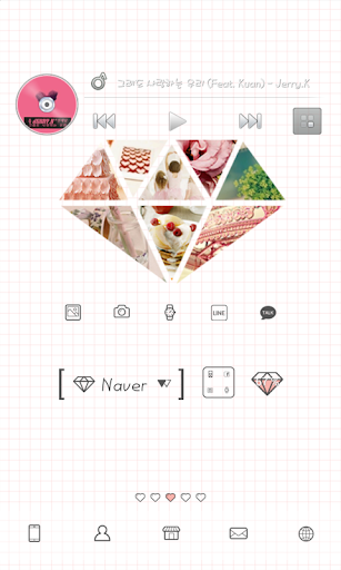 Romantic Diamond Dodol Theme