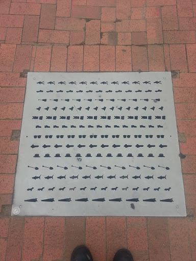 Silhouette Shapes Drain Cover