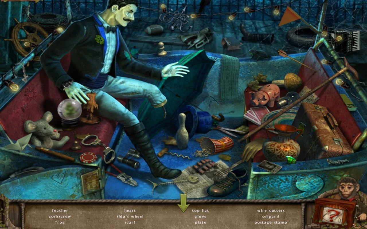   Weird Park: O Disco Quebrado: captura de tela 