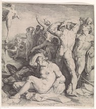 Fortuna verdeelt haar geschenken (rechter blad)