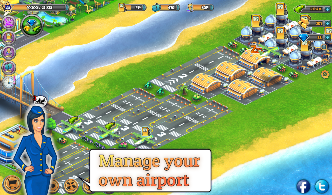 City Island: Airport ™ - screenshot