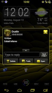 How to install GO SMS Canary Cobalt - Theme 1.3 apk for laptop