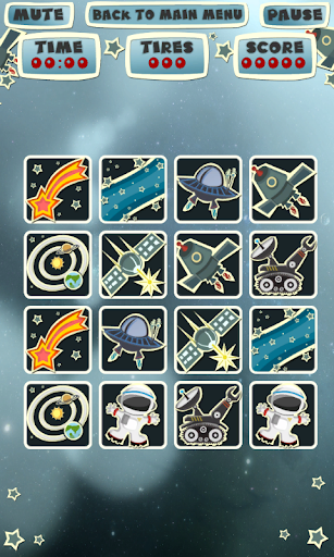 Space Card Match