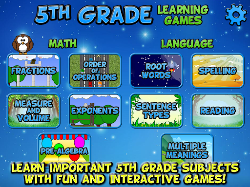 【免費教育App】Fifth Grade Learning Games-APP點子