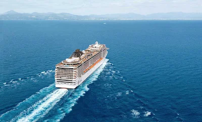 Decks on the mid-size luxury liner MSC Splendida are named for Italy's legendary artists, including Michelangelo, Leonardo da Vinci and Botticelli.
