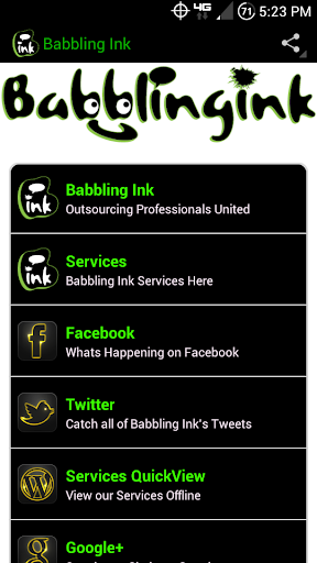 Babbling Ink