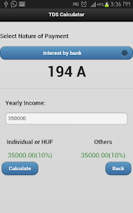 Free Download TDS, Income Tax Calculator APK for PC