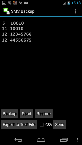 SMS Backup