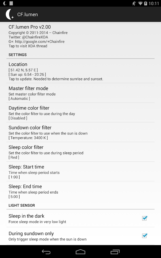 [root] CF.lumen - screenshot