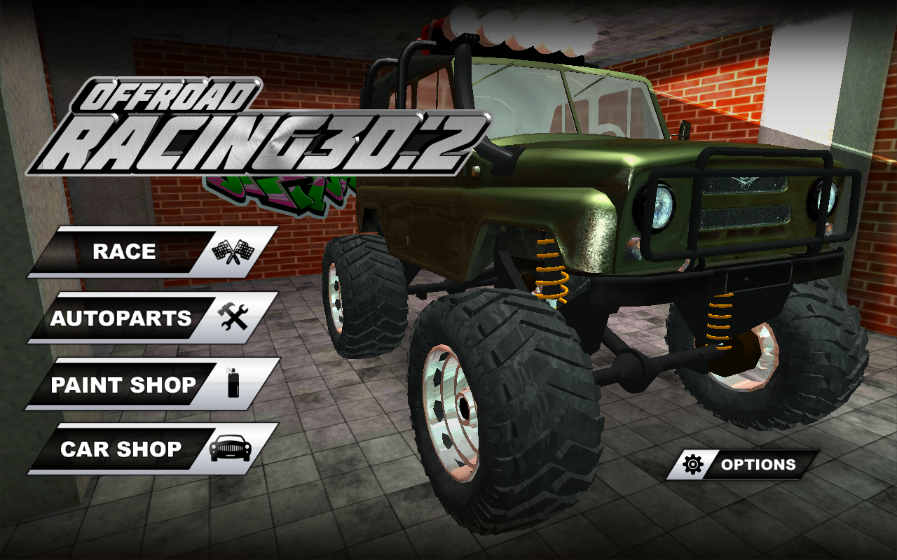 Android application Offroad Racing 3d:2 screenshort