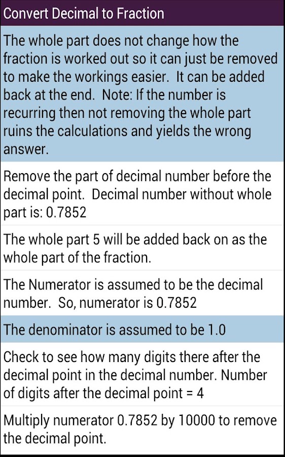 How to write fraction in calculator