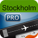 Stockholm Airport+Flight Track